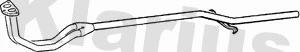 Tuyau d'échappement KLARIUS FT224H