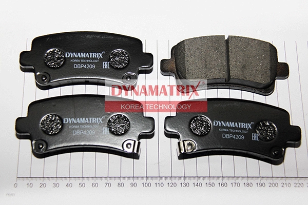 Kit de plaquettes de frein, frein à disque DYNAMATRIX DBP4209