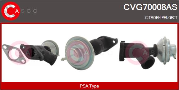 Vanne EGR CASCO CVG70008AS