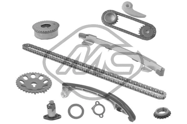 Kit de distribution par chaîne Metalcaucho 13854