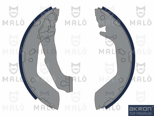 Jeu de mâchoires de frein AKRON-MALÒ 1390188