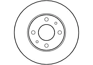 Disque de frein ABTEX BD177S