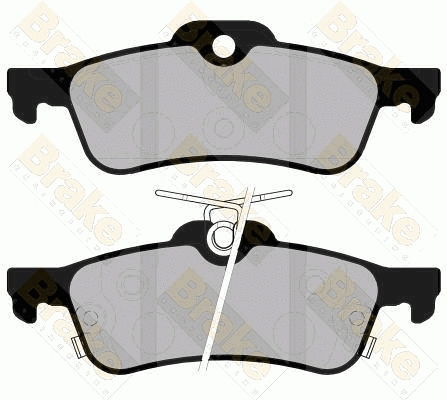 Kit de plaquettes de frein, frein à disque Brake ENGINEERING PA1750