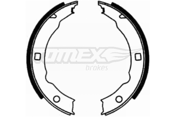 Jeu de mâchoires de frein TOMEX Brakes TX 21-79