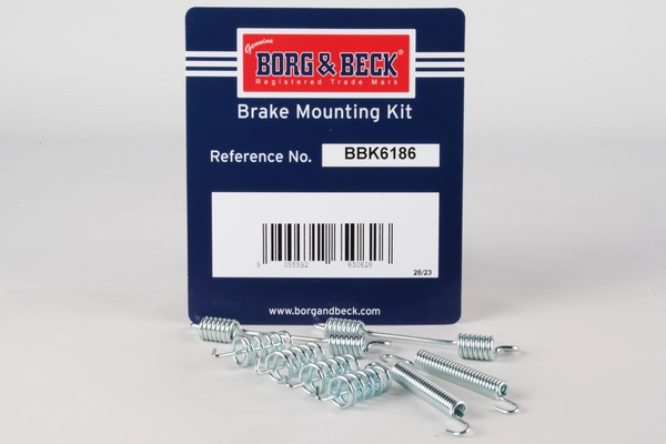 Kit d'accessoires, mâchoires de frein de stationnement BORG & BECK BBK6186