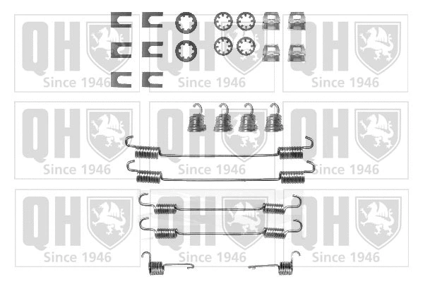 Kit d'accessoires, mâchoire de frein QUINTON HAZELL BFK265