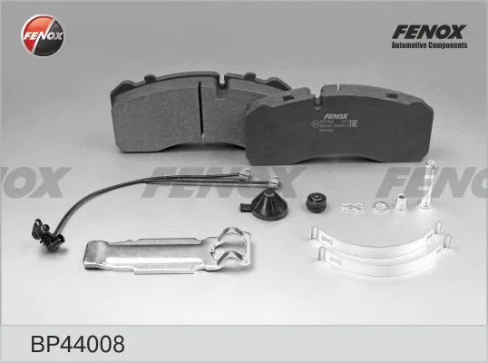 Kit de plaquettes de frein, frein à disque FENOX BP44008