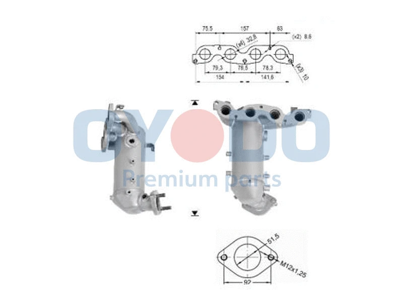 Catalyseur Oyodo 10N0052-OYO