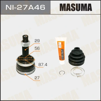 Jeu de joints, arbre de transmission MASUMA NI-27A46