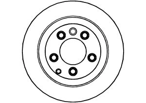 Disque de frein ABTEX BD1149V