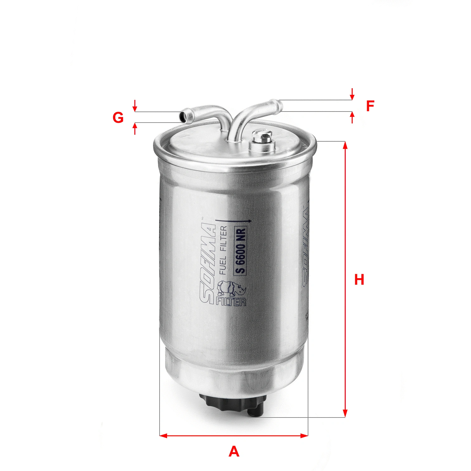 Filtre à carburant SOFIMA S 6600 NR
