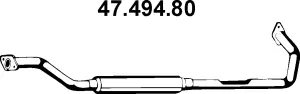 Silencieux central EBERSPÄCHER 47.494.80