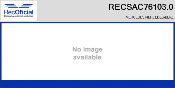 Compresseur, climatisation RECOFICIAL RECSAC76103.0