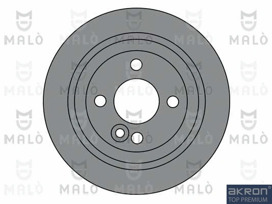 Disque de frein AKRON-MALÒ 1110256