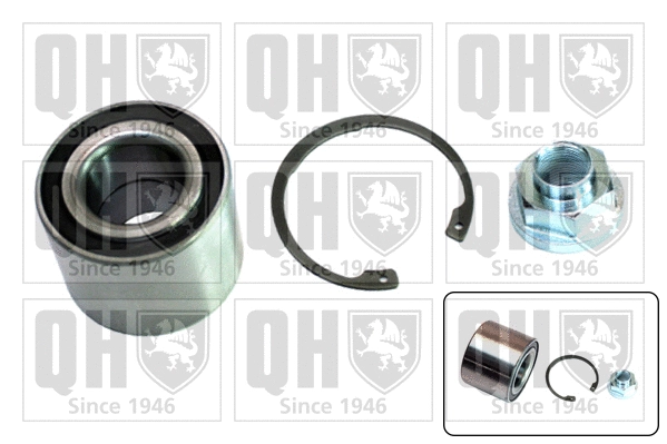 Kit de roulements de roue QUINTON HAZELL QWB1418