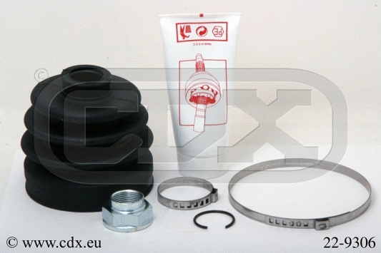 Jeu de joints-soufflets, arbre de commande CDX 22-9306