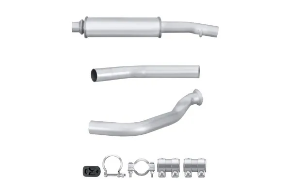 Silencieux avant HELLA 8LB 366 021-521