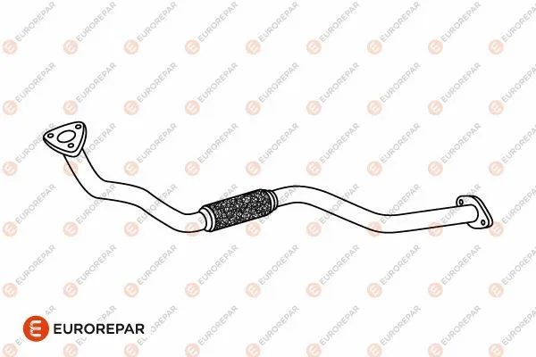 Tuyau d'échappement EUROREPAR E12897F