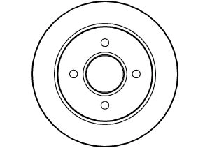 Disque de frein ABTEX BD355V