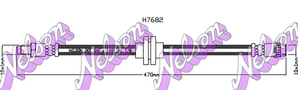 Flexible de frein KAWE H7682