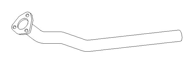 Tuyau d'échappement Vellerand 12263