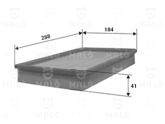 Filtre à air AKRON-MALÒ 1500379