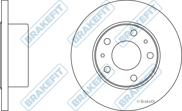 Disque de frein APEC SDK6914