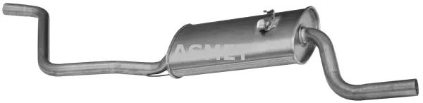 Silencieux arrière ASMET 04.056