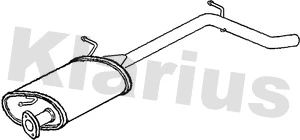 Silencieux arrière KLARIUS 230730