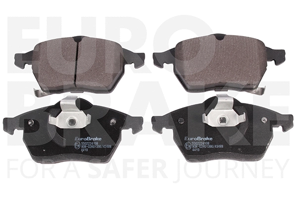 Kit de plaquettes de frein, frein à disque EUROBRAKE 5502224108