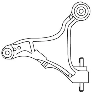 Bras de liaison, suspension de roue FRAP F4218