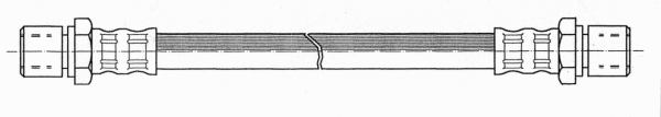 Flexible de frein CEF 510870