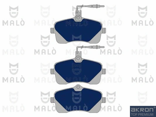 Kit de plaquettes de frein, frein à disque AKRON-MALÒ 1050981