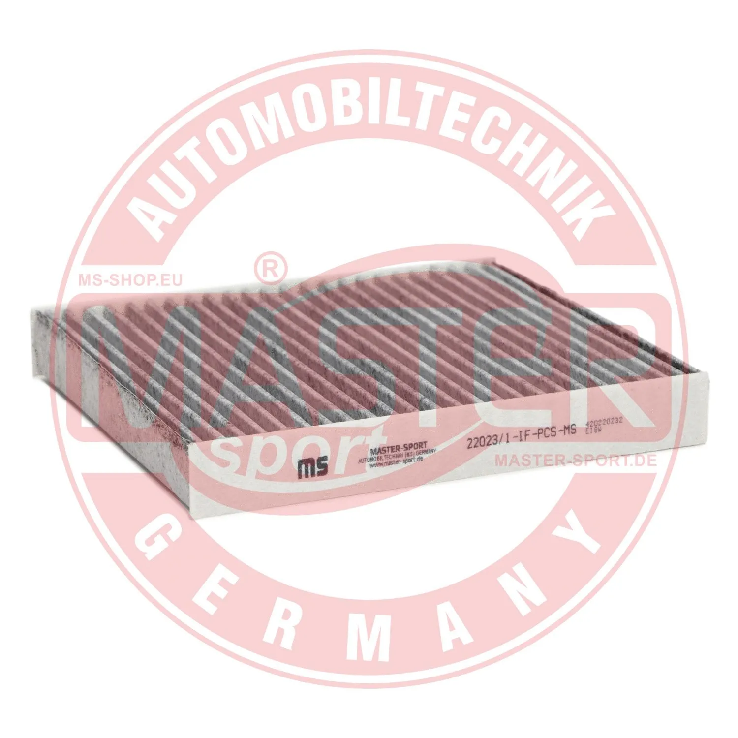 Filtre, air de l'habitacle MASTER-SPORT GERMANY 22023/1-IF-PCS-MS