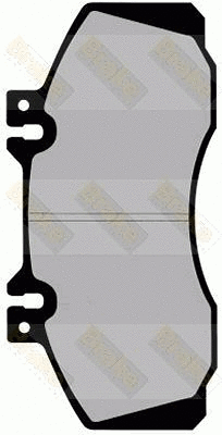 Kit de plaquettes de frein, frein à disque Brake ENGINEERING PA1266
