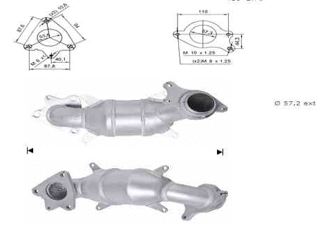 Catalyseur VEGAZ GmbH HOK-971