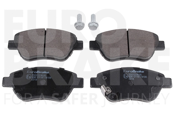 Kit de plaquettes de frein, frein à disque EUROBRAKE 5502223635