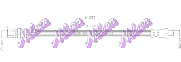 Flexible de frein KAWE H1395