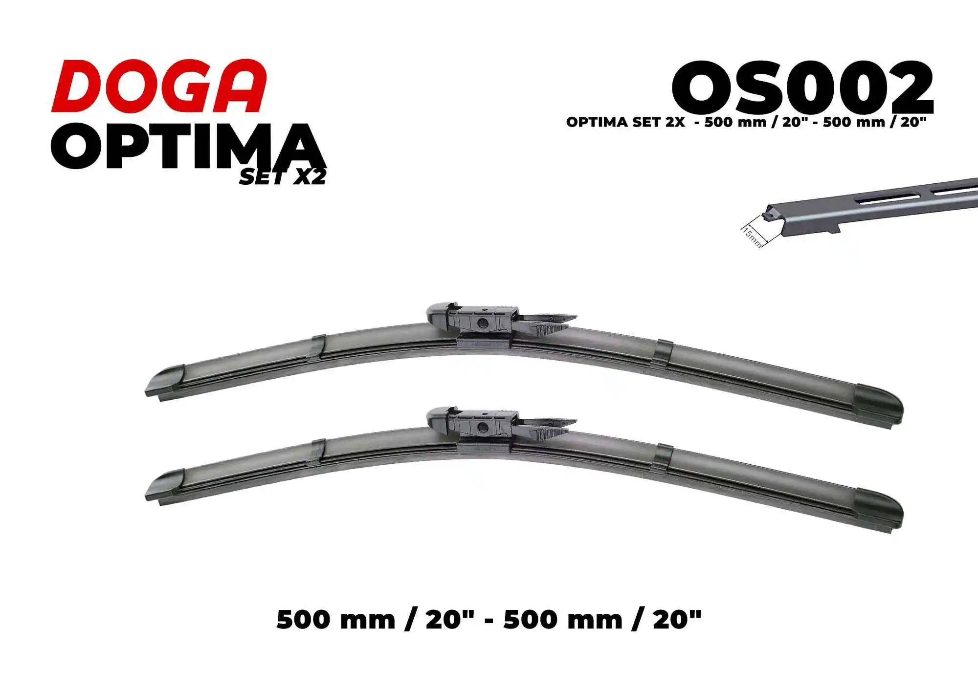 Balai d'essuie-glace DOGA OS002