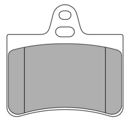 Kit de plaquettes de frein, frein à disque FREMAX FBP-1194