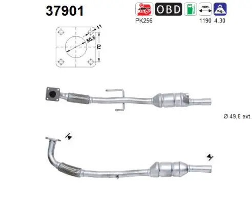 Catalyseur AS 37901