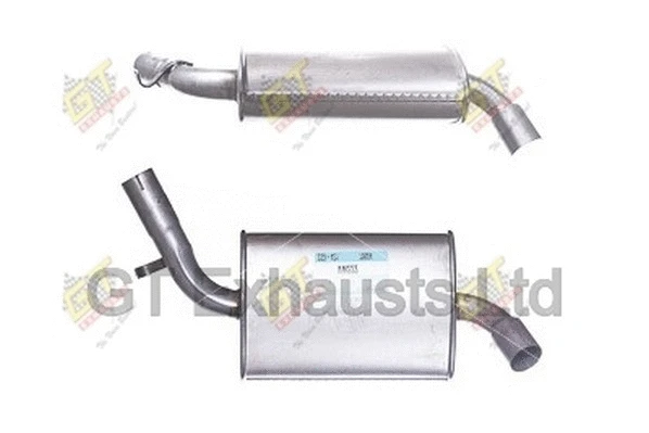 Silencieux central GT Exhausts GVW222