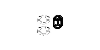 Kit d'assemblage, système d'échappement HJS 82 22 9016