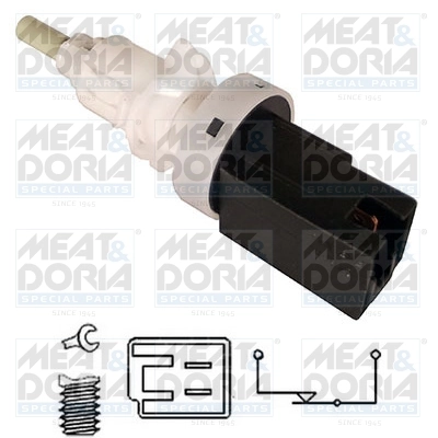 Interrupteur des feux de freins MEAT & DORIA 35041