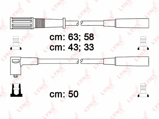 Kit de câbles d'allumage LYNXAUTO SPC4802