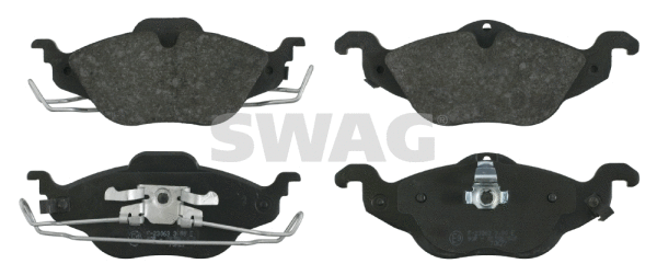 Kit de plaquettes de frein, frein à disque SWAG 40 91 6233