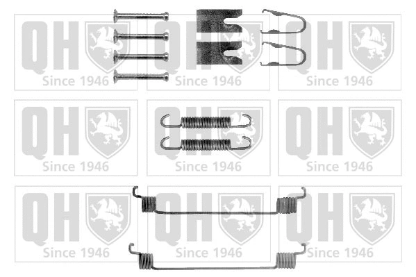 Kit d'accessoires, mâchoire de frein QUINTON HAZELL BFK434