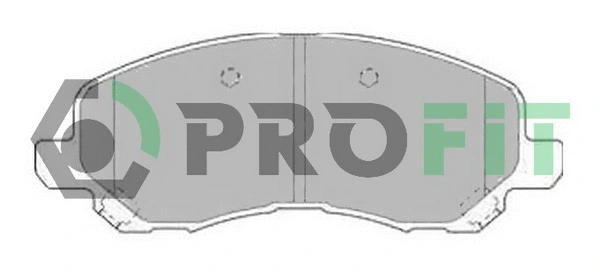 Kit de plaquettes de frein, frein à disque PROFIT 5000-1621 C