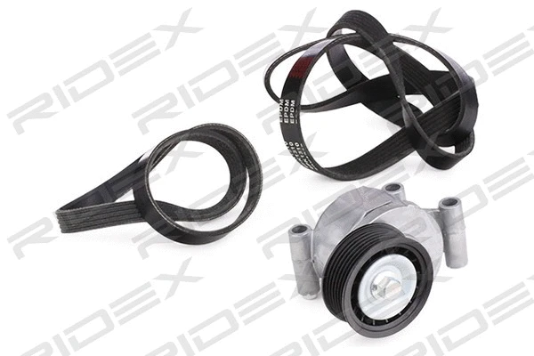 Jeu de courroies trapézoïdales à nervures RIDEX 542R0112