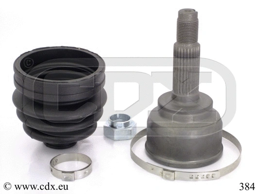 Jeu de joints, arbre de transmission CDX 384
